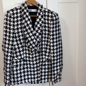 Zara tweed blazer ❤️‍🔥